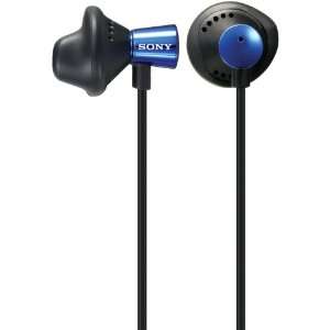  New  SONY MDRED12LP/BLU BASS LOVER EARBUDS (BLUE 