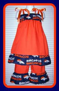NFL DENVER BRONCOS BOUTIQUE CUSTOM PILLOWCASE DRESS  