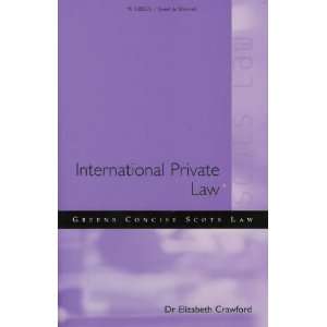  Private International Law (9780414009363) a E Anton 
