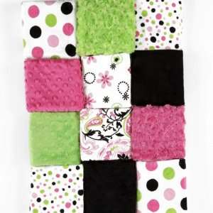  Cuddle Cube Quilt Kit w/Pattern Hot Pink/Lime By The Each 