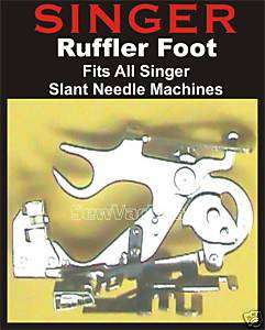 SINGER Deluxe Slant Needle Ruffler Best Quality  