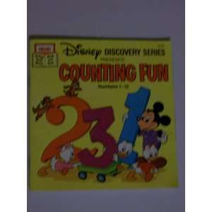 Disney Discovery Series Presents Counting Fun Number 1 12 Walt 