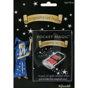  Pocket Magic   Disappearing Card Trick Toys & Games