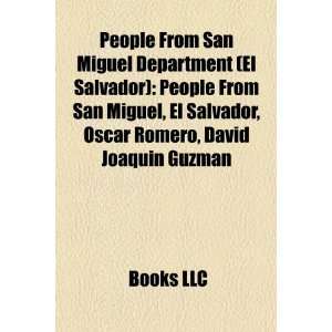  People from San Miguel Department (El Salvador 