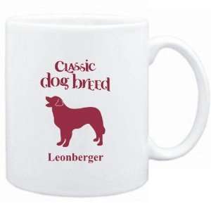    Mug White  Classic Dog Breed Leonberger  Dogs
