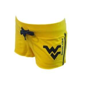 West Virginia Mountaineers Running Shorts With Drawstring Waist 
