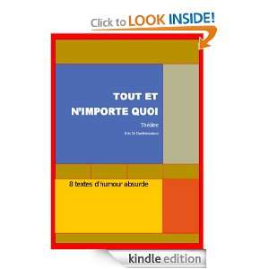 Tout et nimporte quoi (French Edition) Eric Di Donfrancesco  