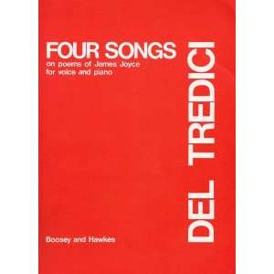   for voice and piano (BH. BK. 740) David Del Tredici (composer) Books