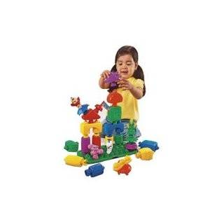  Pop Onz Building System Pop n Twirl Building Table with 