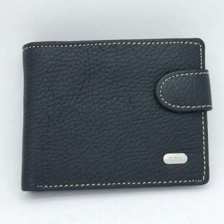   Genuine Leather Bifold Clutch Wallet Coin Purse Dollar Package  