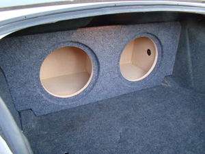 Dodge CHARGER SUB BOX Subwoofer Enclosure 2 12 (rec)  