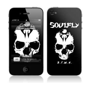  Music Skins MS SFLY10133 iPhone 4  Soulfly  Blood Fire War 