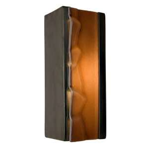  A19 reFusion River Rock Wall Sconce Gunmetal and Rosewood 