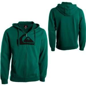 Quiksilver Mountain Wave Full Zip Hooded Sweatshirt   Mens Evergreen 