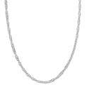 Sterling Essentials Sterling Silver 16 inch Singapore Chain (2mm)