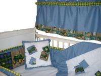 Baby Crib Bedding w/Rare John Deere Lg Tractor fabric  