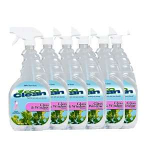  EcoClean Non streak Glass and Window Cleaner 6 pack 