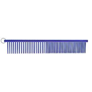  Resco Anti Static Electric Blue Combination Comb with 1 