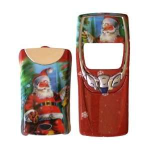  Santa Claus Faceplate For Nokia 8260 GPS & Navigation