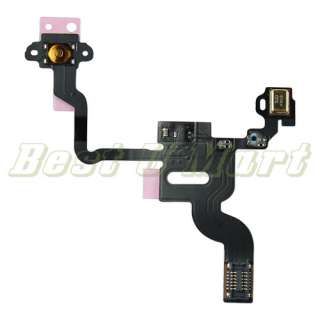 Black Proximity Light Sensor Flex Cable For iPhone 4 +T  