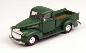 1941 46 CHEVY PICKUP~GREEN~187th/HO SCALE DIE CAST  
