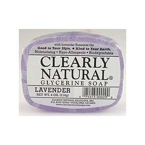  Clearly Natural Soaps   Lavender Beauty