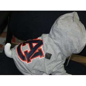 Auburn University Dog Hoodie T shirt Size Medium Fits 10 