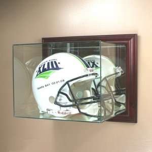   Cases Wall Mounted Football Helmet Display Case
