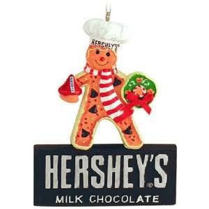  Hersheys Milk Chocolate Gingerbread Man Chef Christmas 