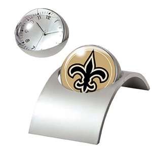 New Orleans Saints NFL Spinning Desk Clock 