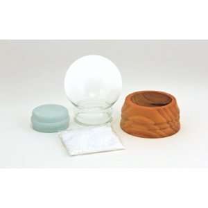  Make 1 Small Round Glass Snow Globe Kit