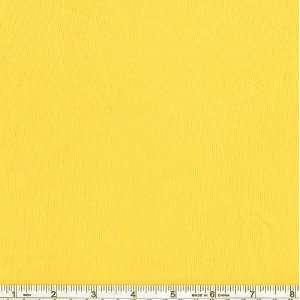  45 Wide Baby Wale Corduroy Sunflower Yellow Fabric By 