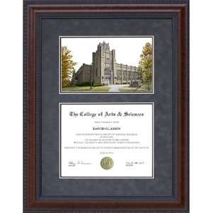  Diploma Frame with University of Northern Colorado Campus 