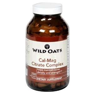  Wild Oats Cal Mag Citrate Complex, Tablets, 250 tablets 
