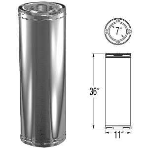   36 DuraPlus Stainless Steel Chimney Pipe   9117SS