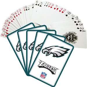  NFL Eagles Team Logo Playing Cards