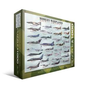  Modern Warplanes 1000 Piece Puzzle Toys & Games