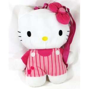  Hello Kitty Stripes Plush Backpack + Free Tote Bag Toys & Games