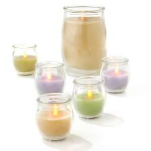 Scented Flameless LED Jar Candles   Set of Six 