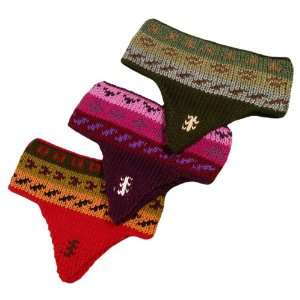 Alpaca Knit Headband w/ Ear Flaps 3 Pack Assortment Fine Winter Warmth