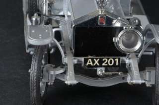   MINT 1907 Rolls Royce The Silver Ghost 7.5 Die Cast Model Car  