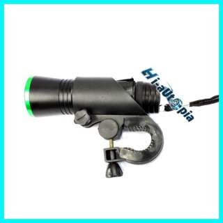 New Green Ring Bright Bike Bicycle Cycling LED Head Light Torch  