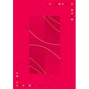   Pastiche Stainmaster Caliente 7409C / 246 54 x 78 Rouge Area Rug