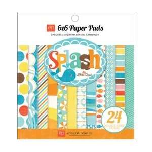   Splash Double Sided Cardstock Pad 6X6 24/Sheets Arts, Crafts & Sewing