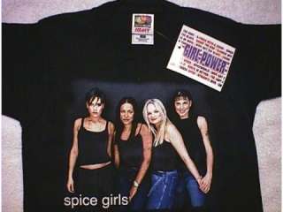 New SPICE GIRLS Girl Power T   Shirt Youth Small  