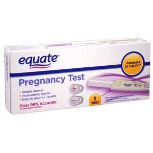 Equate   Pregnancy Test, 1 Test  