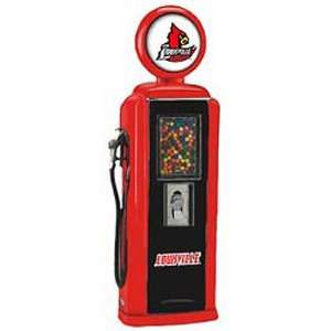   University of Louisville Cardinals Gas Pump Gumball Machine Sports