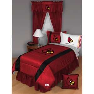  University of Louisville Cardinals Bedding Full Set