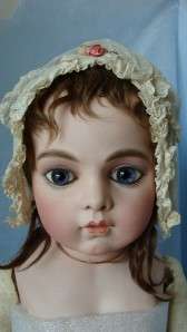   to open supersize image here is a wonderful french antique doll bonnet
