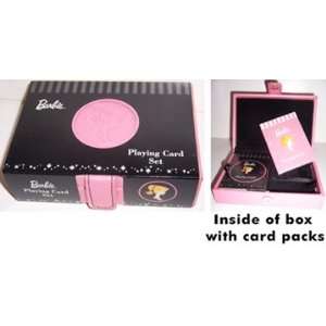  Barbie Bicycle Poker Size Playing Cards in Deluxe Leather 